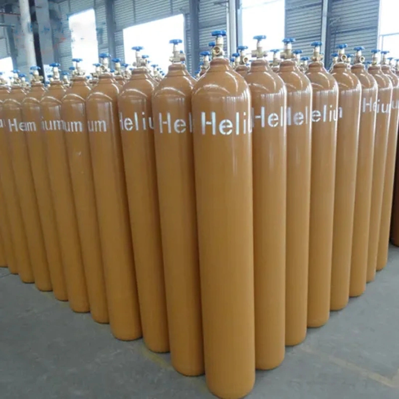 High Purity of Helium Gas Filled in 40L ISO Gas Cylinder 99.999%